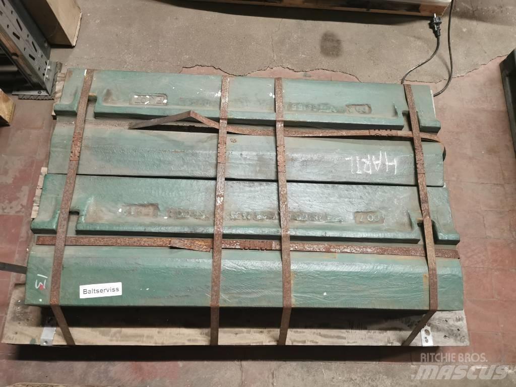 Hartl 503 PCV 폐기물/재활용 및 채석용 예비 부품