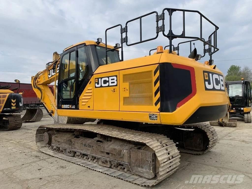JCB JS220X 대형 굴삭기 29톤 이상