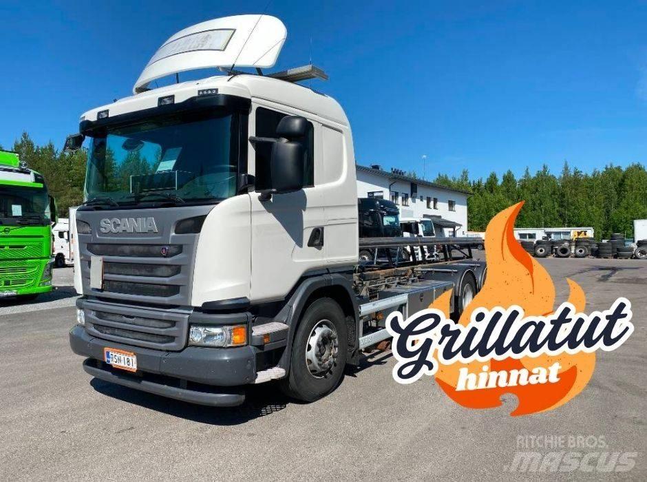 Scania G490 6x2*4 컨테이너 트럭