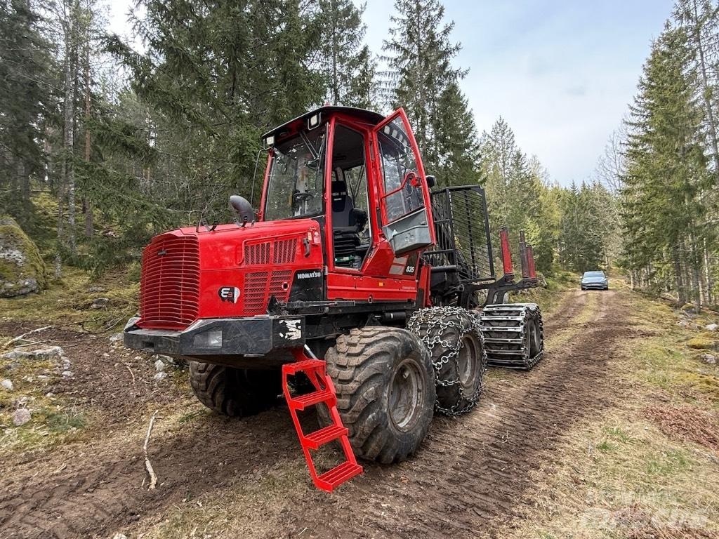 Komatsu 835 원목 포워더