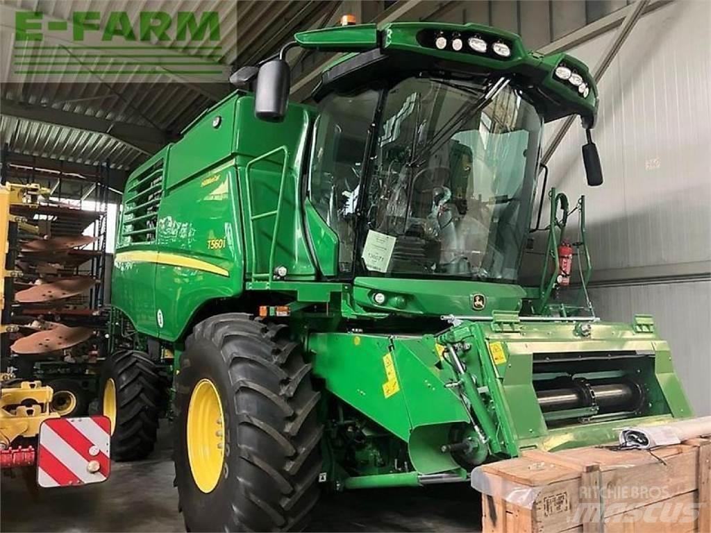 John Deere t560 hm 콤바인 수확기