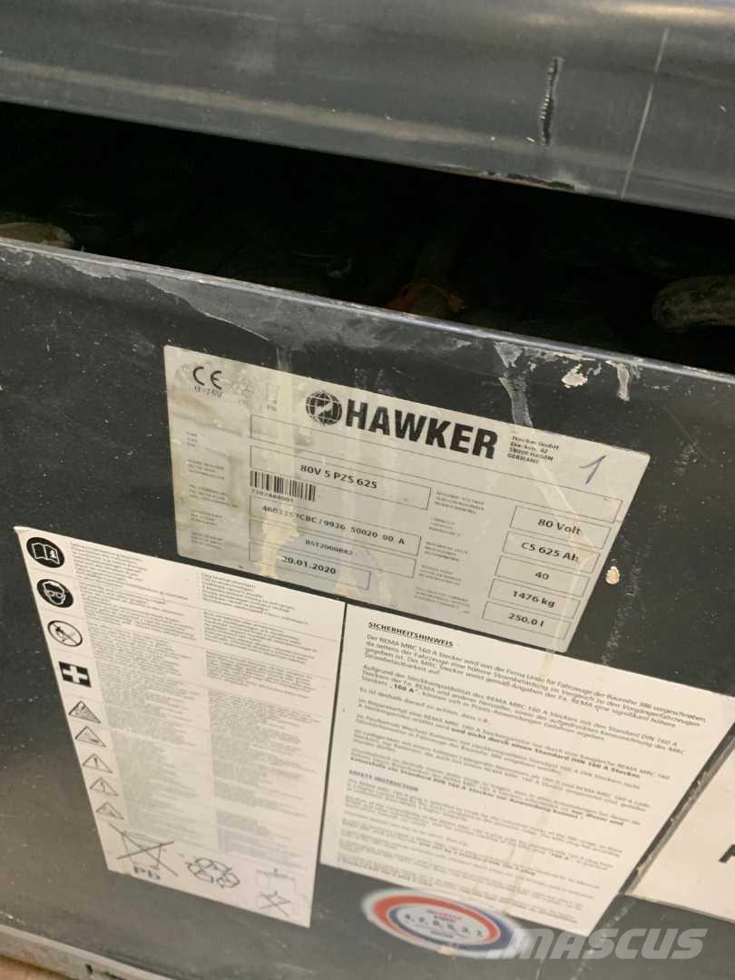 Linde E35L 전동 지게차