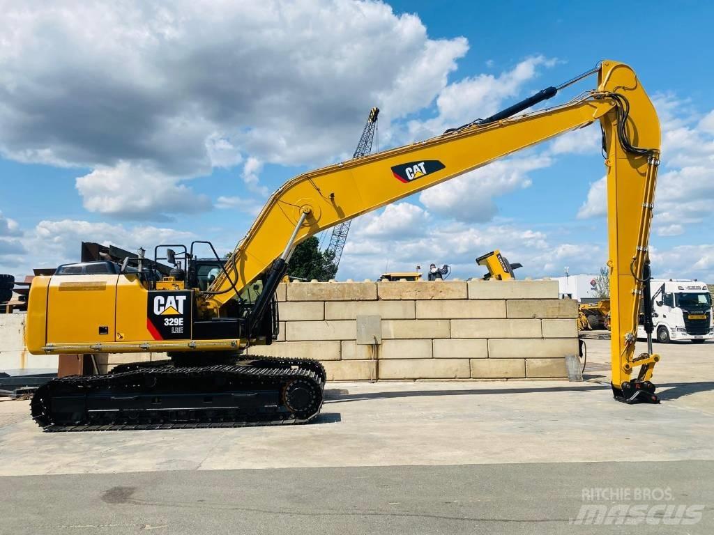 CAT 329e lre 롱리치 굴삭기