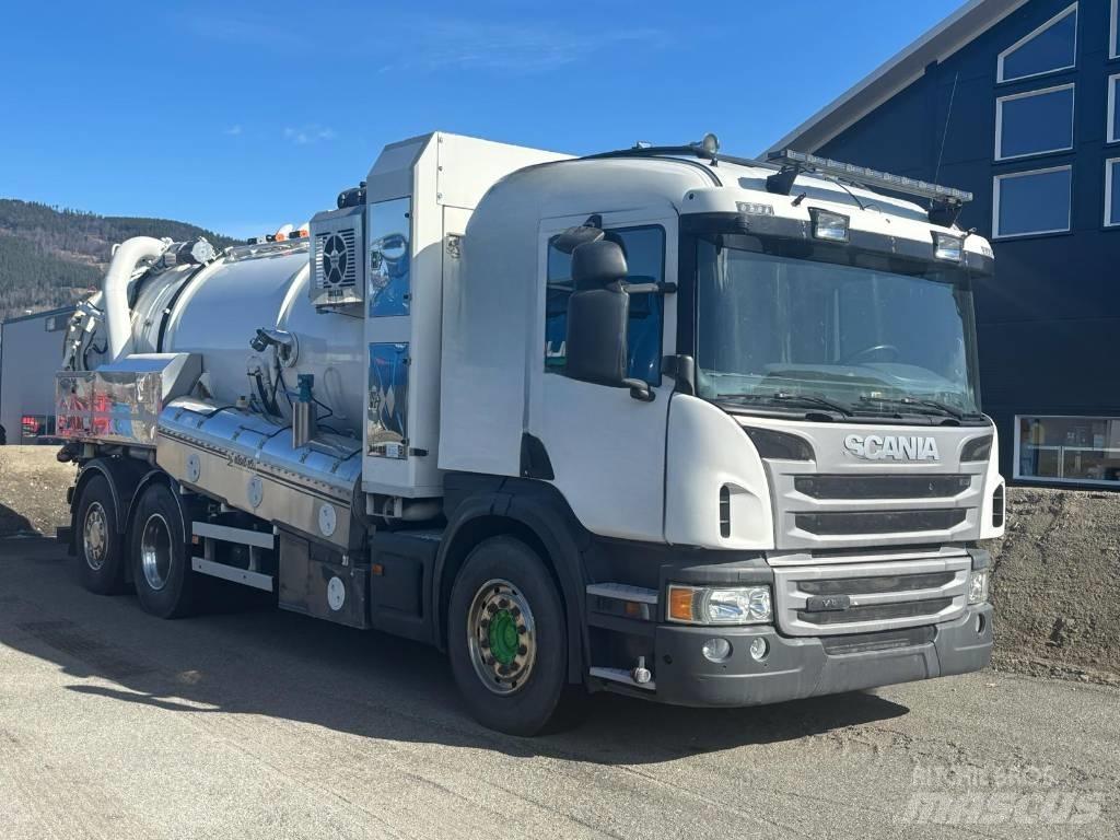 Scania P 400 콤비/진공 트럭