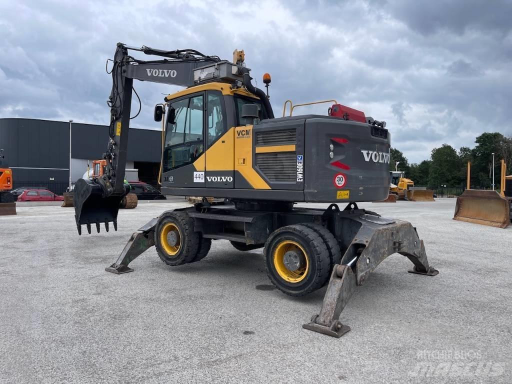 Volvo EW 160 E  휠 굴삭기