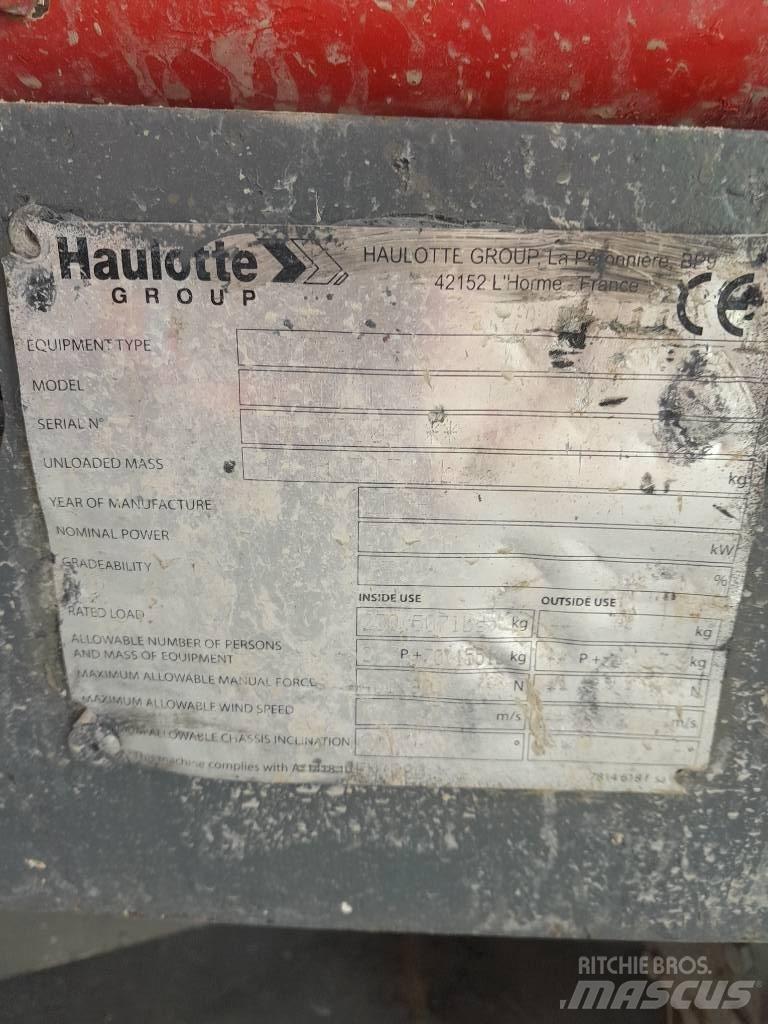 Haulotte Optimum  8 가위형 리프트
