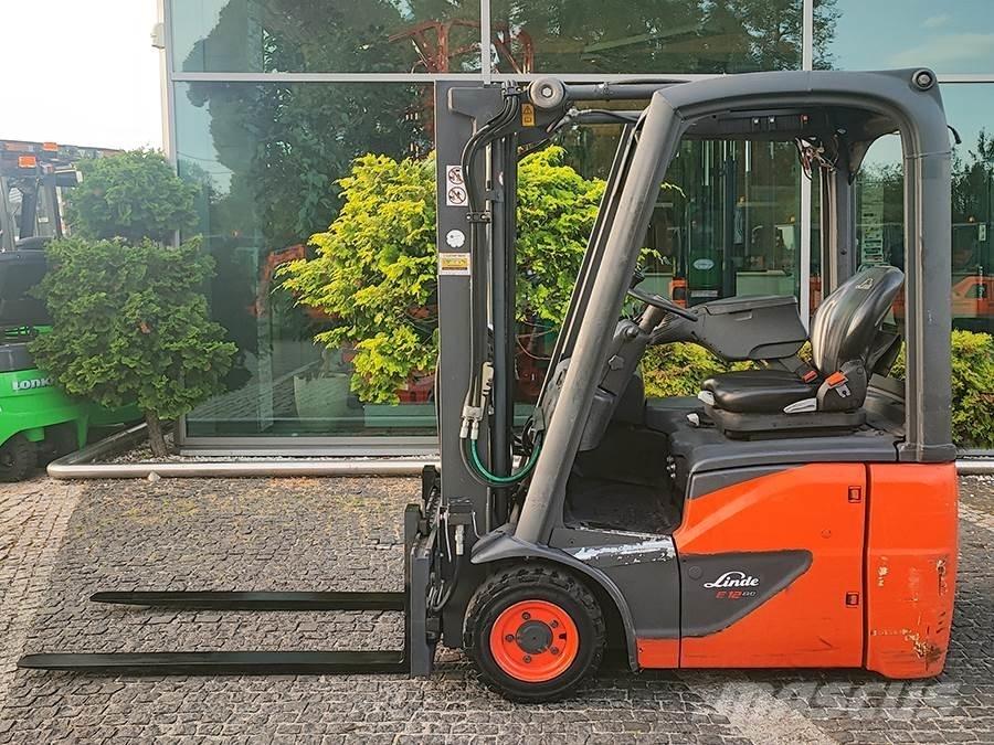 Linde E12-02 전동 지게차
