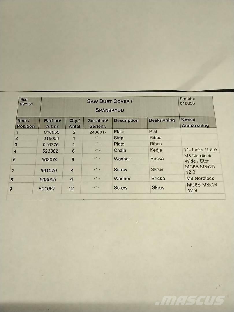 Log Max 018056 하비스터 헤드