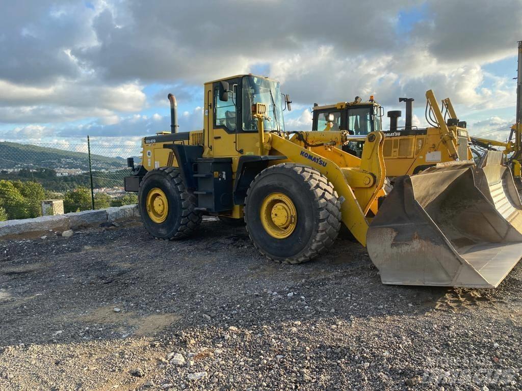 Komatsu WA 470  휠로우더