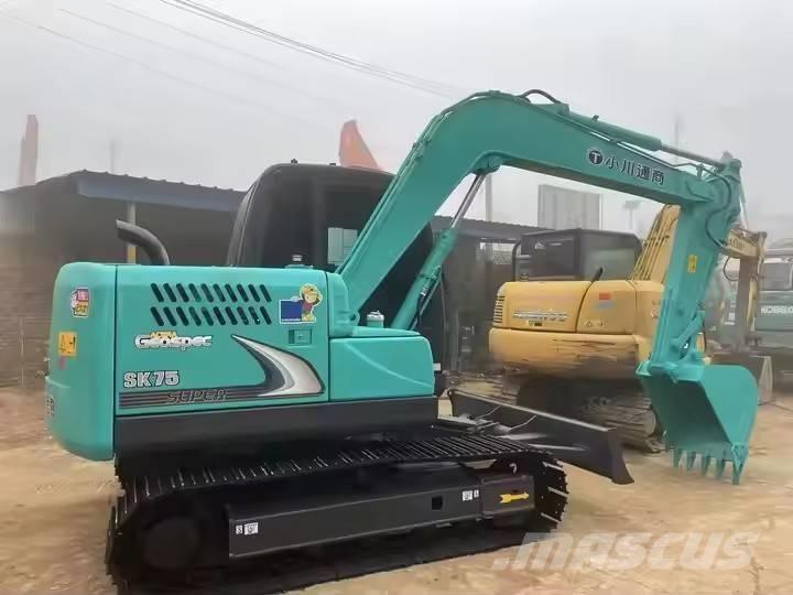 Kobelco SK 75 대형 굴삭기 29톤 이상