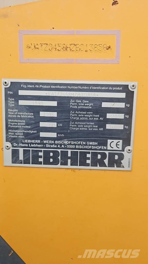 Liebherr L 580  휠로우더