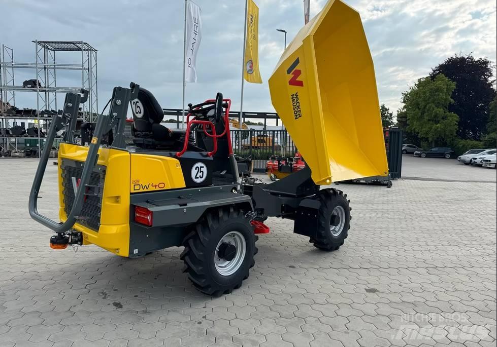 Wacker Neuson DW 40 건설현장 덤프트럭