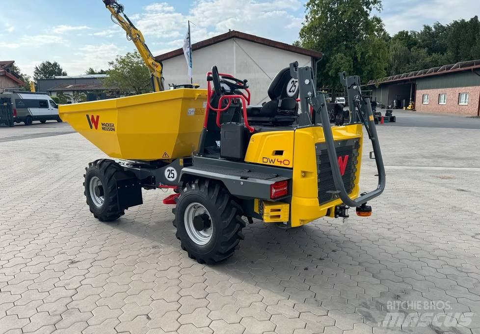 Wacker Neuson DW 40 건설현장 덤프트럭