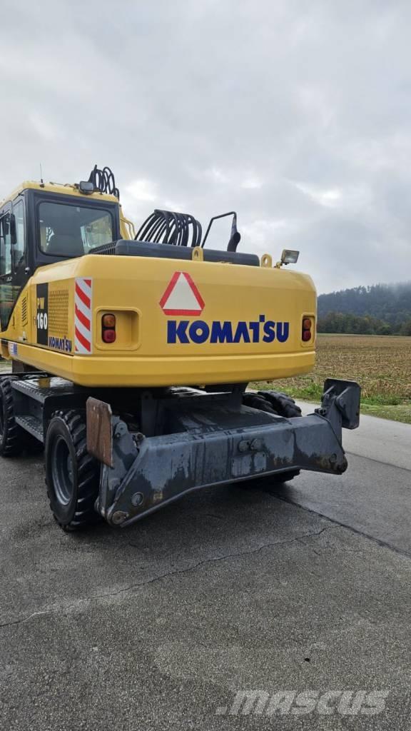 Komatsu PW 160-7K  휠 굴삭기