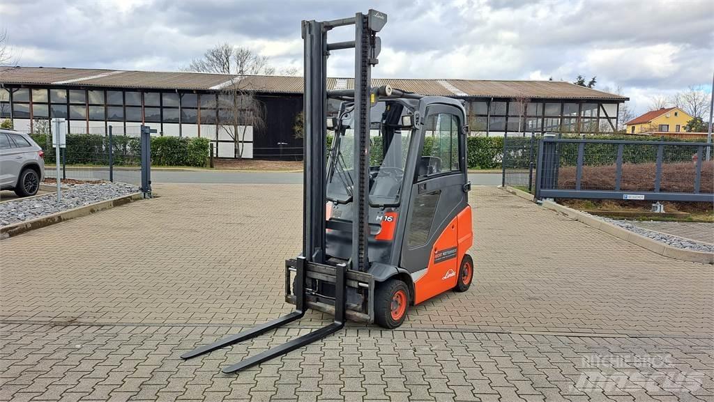 Linde H16D 디젤 지게차