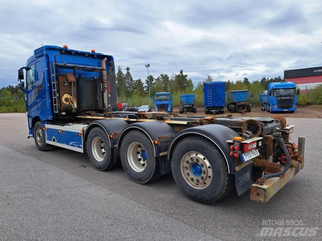 Volvo FH 540 Plogbil 훅 리프트 트럭