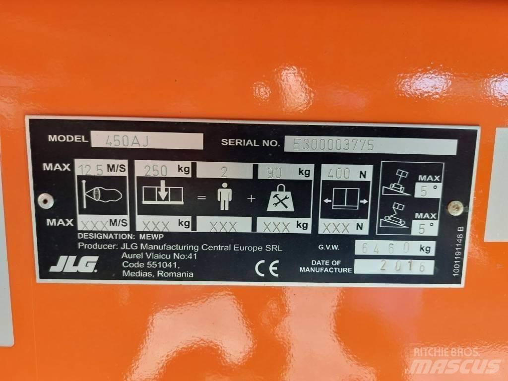 JLG 450 AJ 관절형 전동이동 리프트