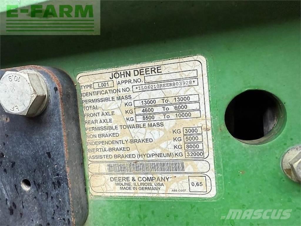 John Deere 6210r 트랙터