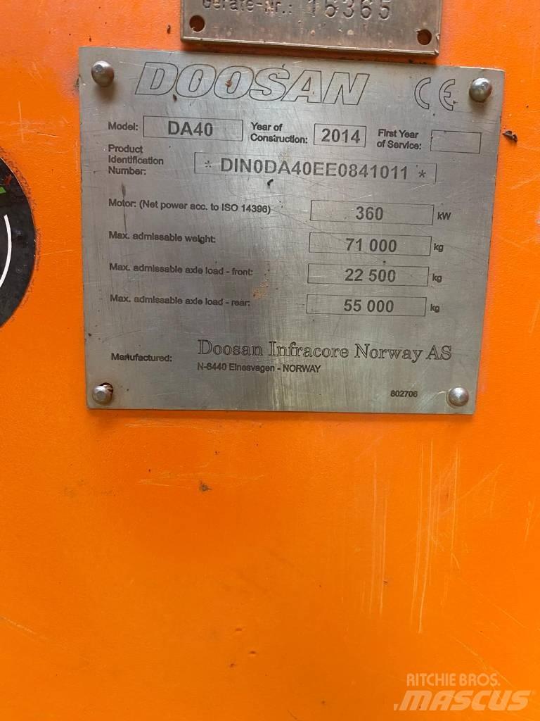 Doosan DA 40 연결식 홀러