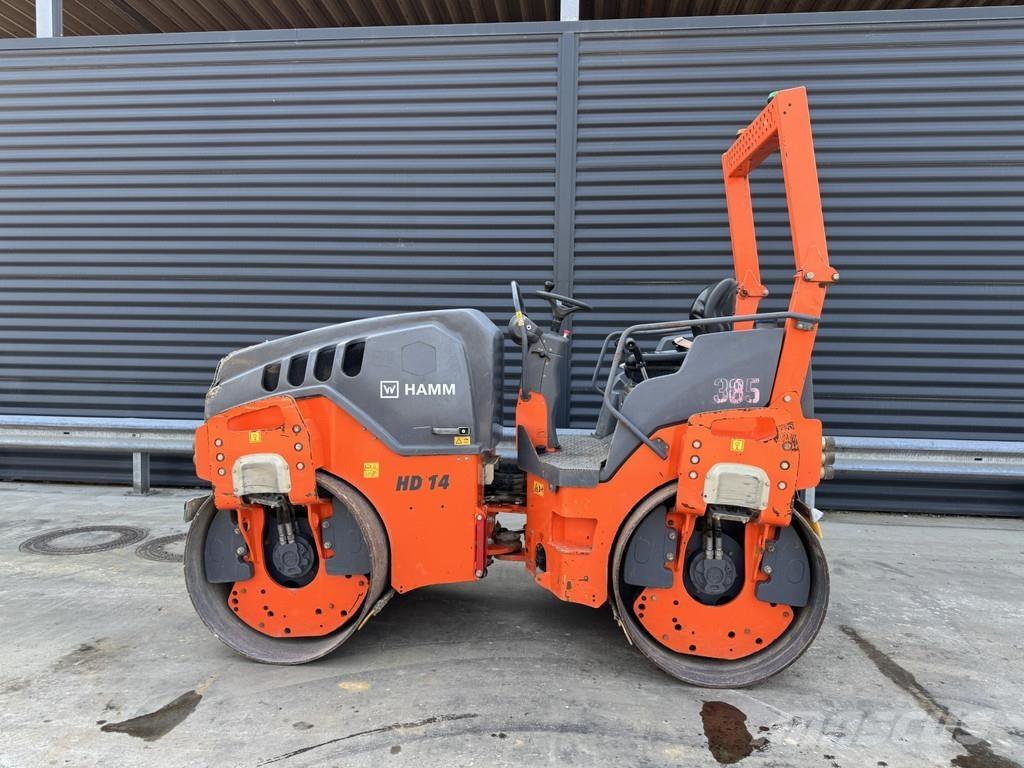 Hamm HD 14 VV 트윈 드럼 롤러