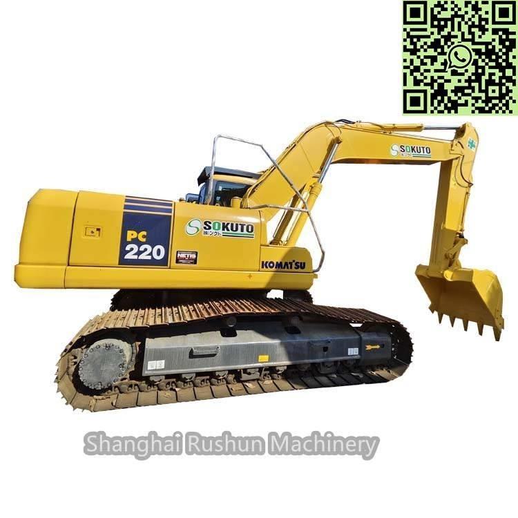 Komatsu PC220-7 대형 굴삭기 29톤 이상