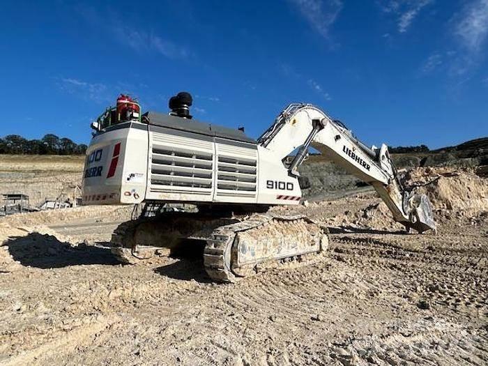 Liebherr R9100 특수 굴삭기