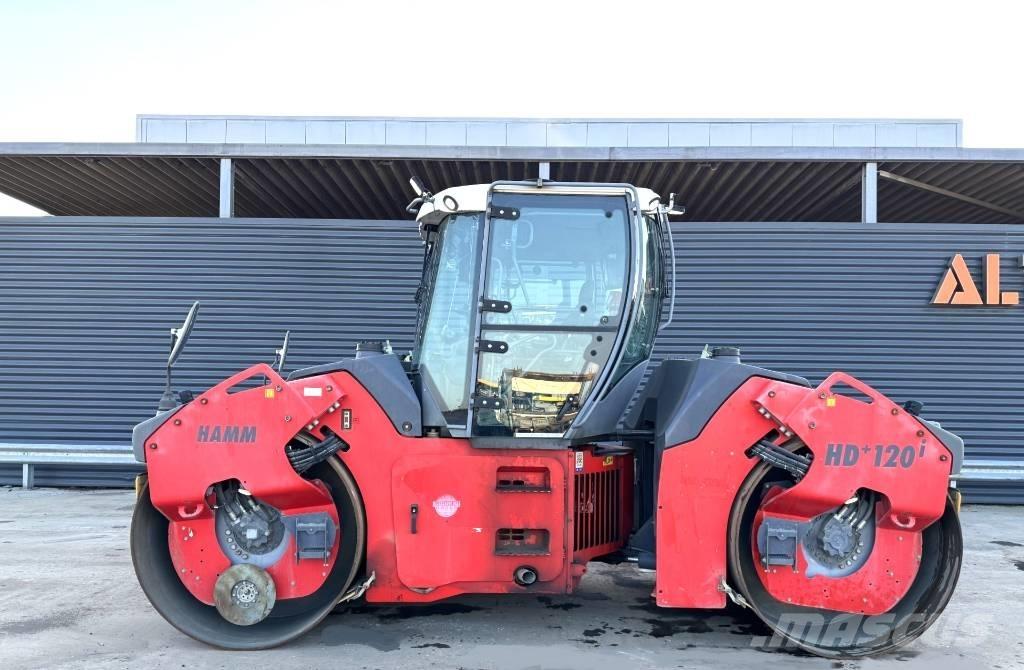 Hamm HD+ 120I VV 트윈 드럼 롤러