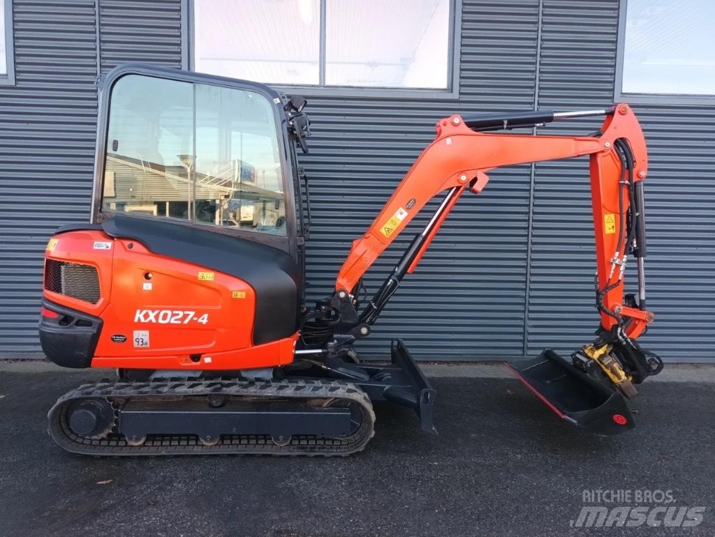 Kubota KX 027-4 소형 굴삭기 7톤 미만