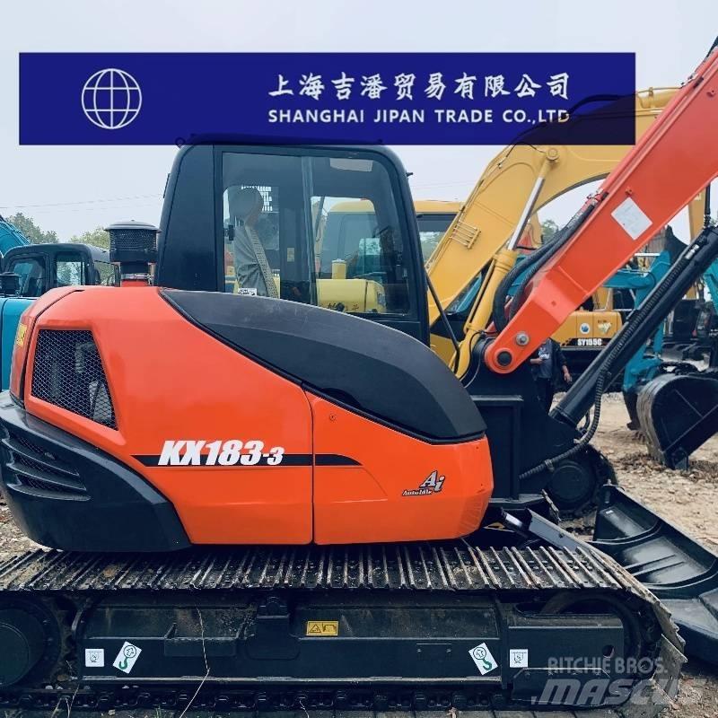 Kubota KX 183 중형굴삭기 7톤-28톤