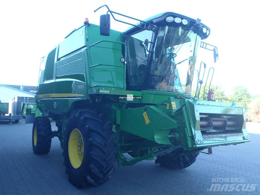 John Deere T670 콤바인 수확기
