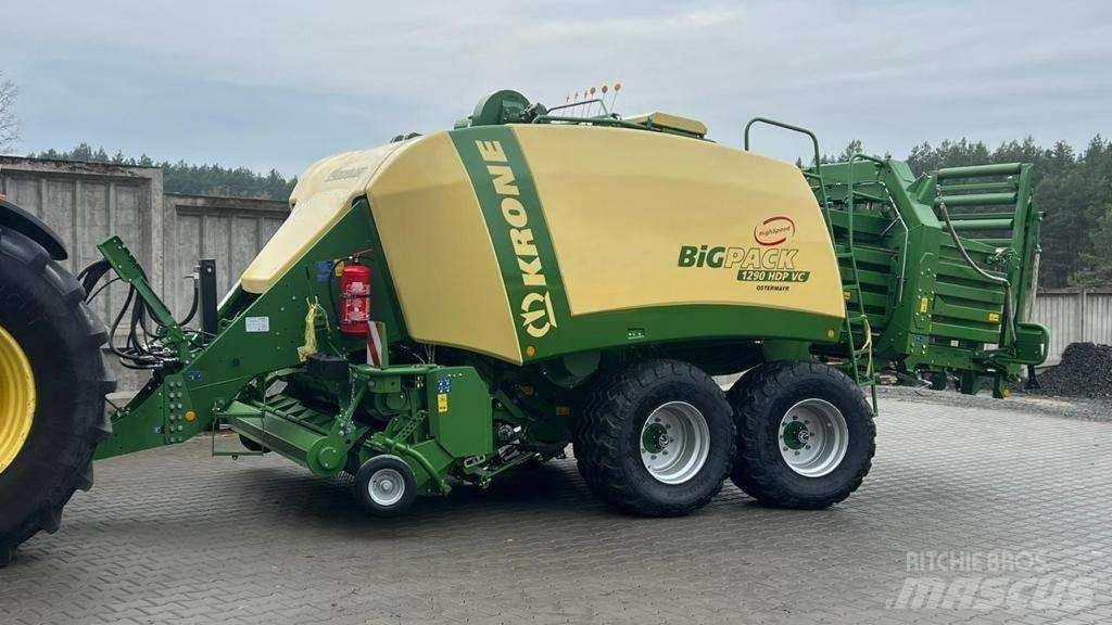 Krone 1290 HDP VC 각형 곤포기