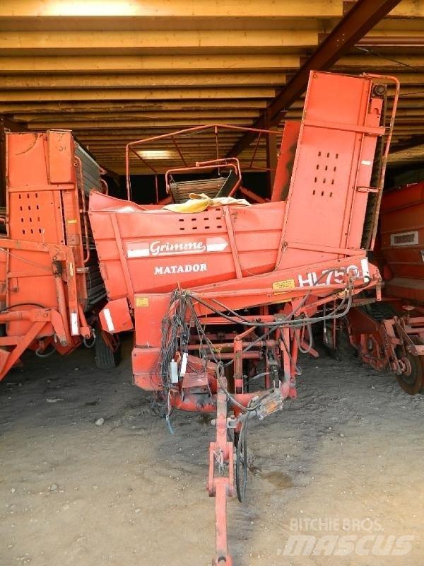 Grimme HL 750 감자수확기 및 포테이토디거