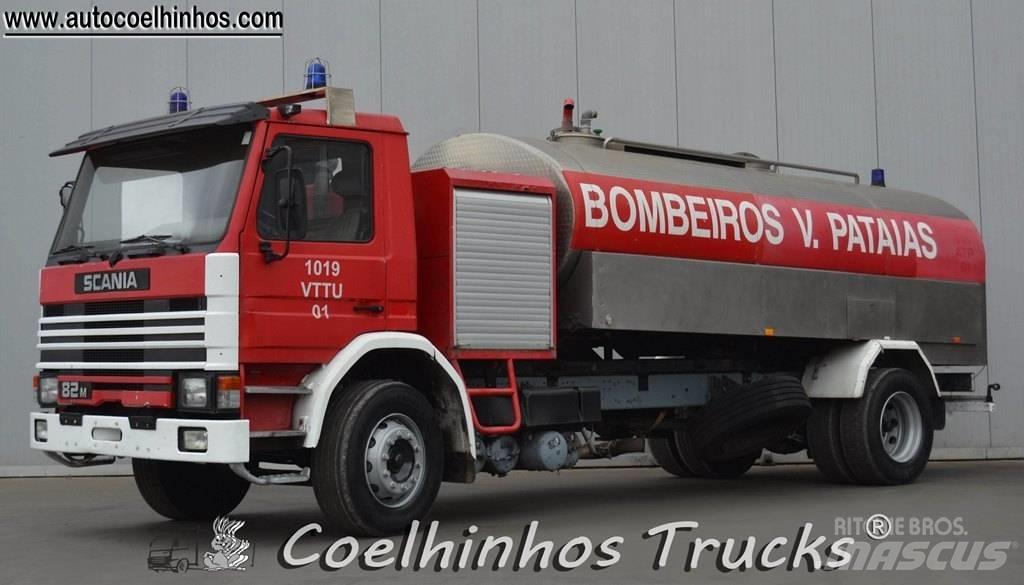 Scania 82M 탱커 트럭