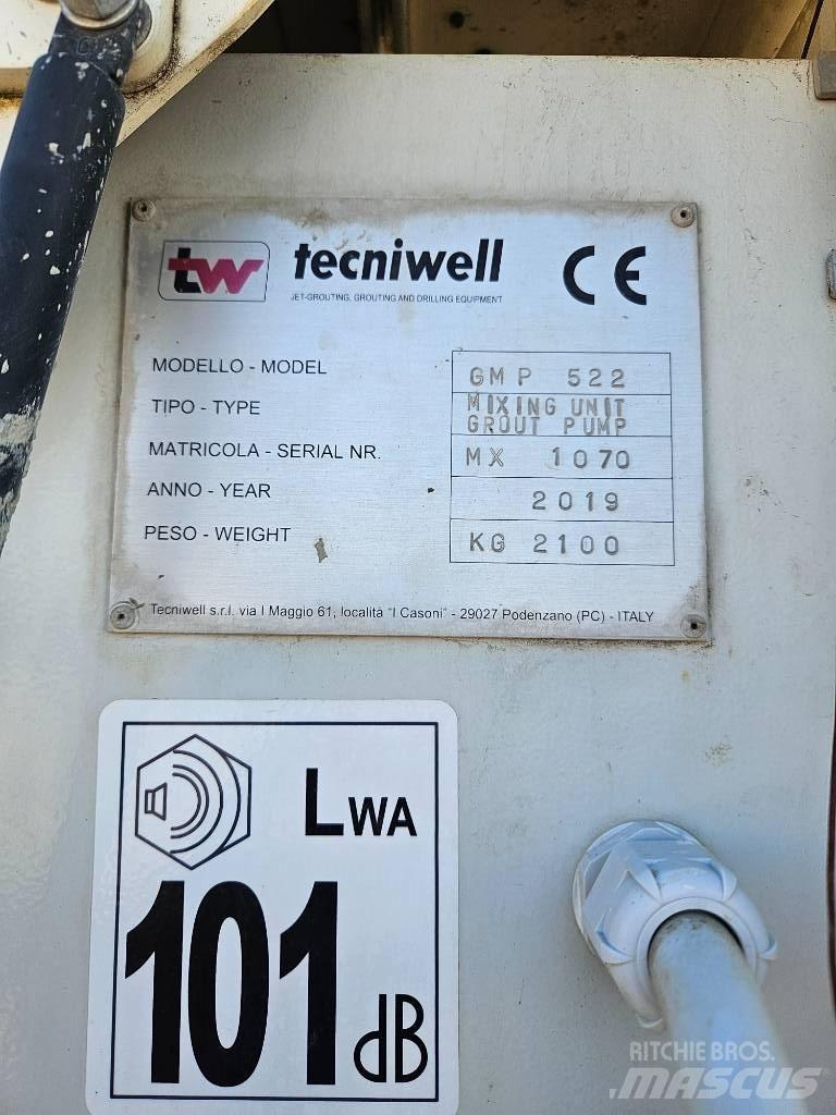  Tecniwell   GMP522 콘크리트/몰타르 믹서