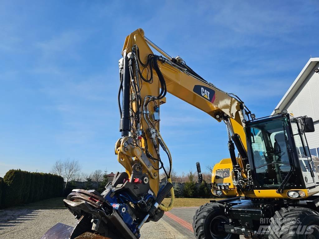 CAT 313 D  휠 굴삭기