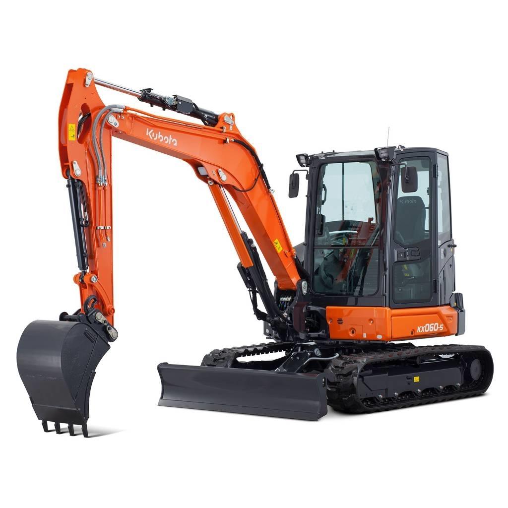 Kubota KX060-5 소형 굴삭기 7톤 미만