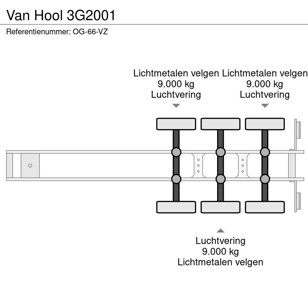 Van Hool 3G2001 탱커 세미 트레일러