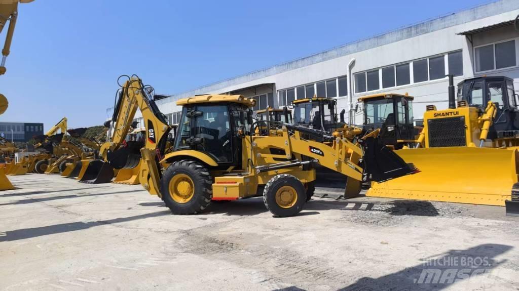 CAT 420 F 백호로더