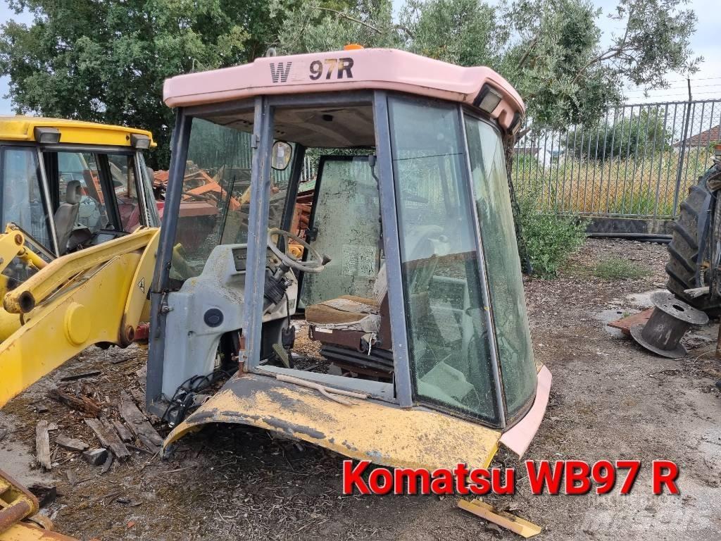  CABINE KOMATSU WB97R 캐빈 및 인테리어