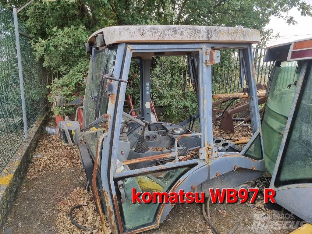  CABINE KOMATSU WB97R 캐빈 및 인테리어