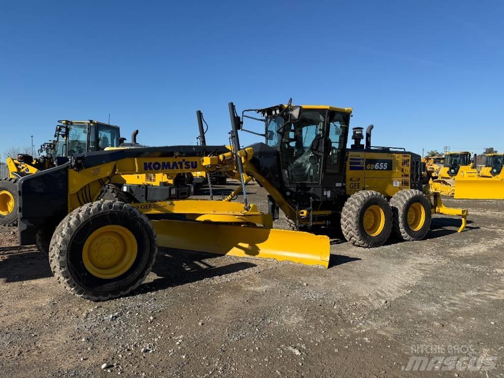 Komatsu GD655-7 그레이더