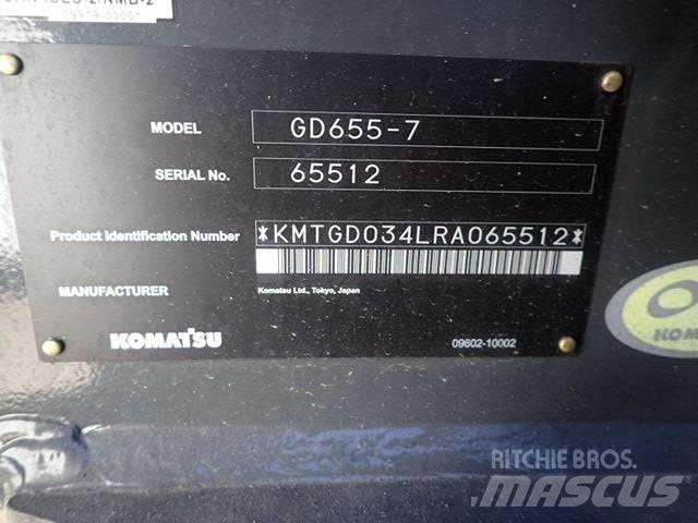 Komatsu GD655-7 그레이더