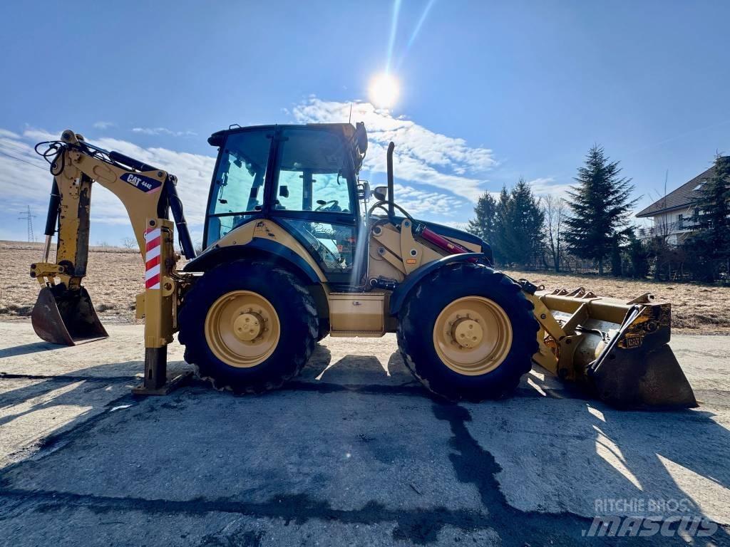 CAT 444 E 백호로더