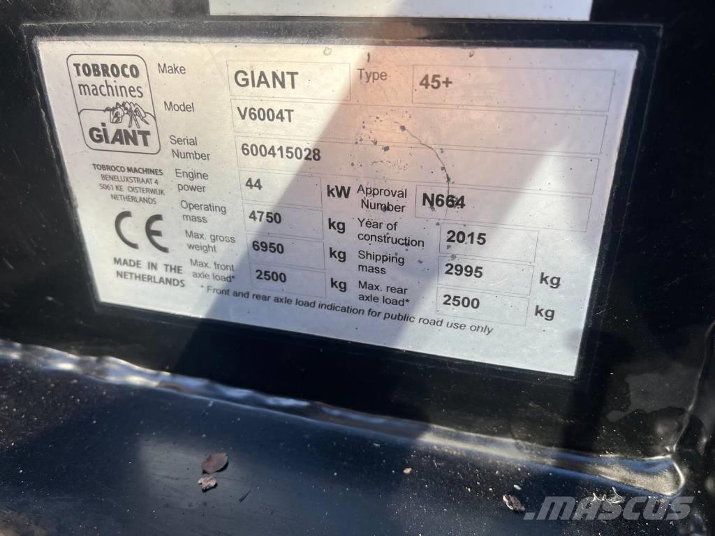 GiANT V 6004 T 미니 로더