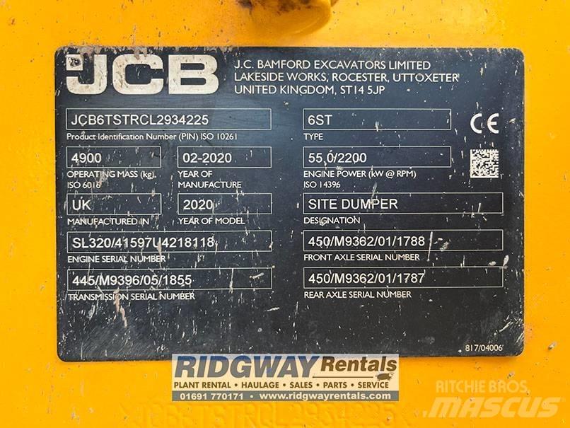 JCB 6 ST 건설현장 덤프트럭