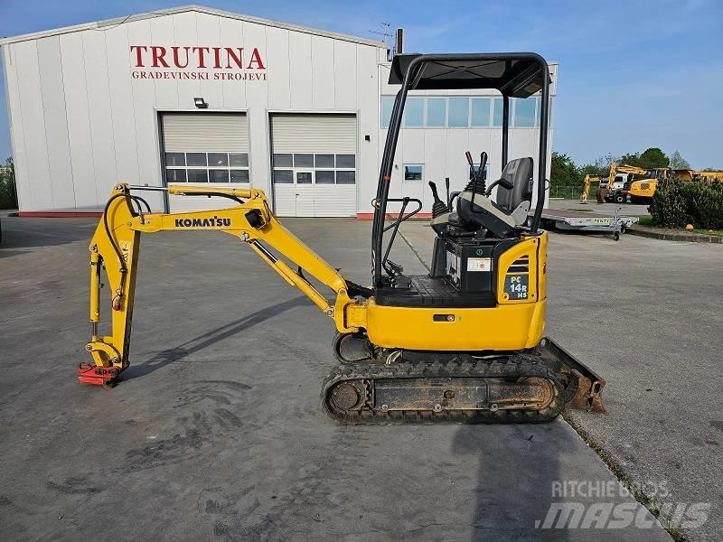 Komatsu PC 14 R-3HS 소형 굴삭기 7톤 미만
