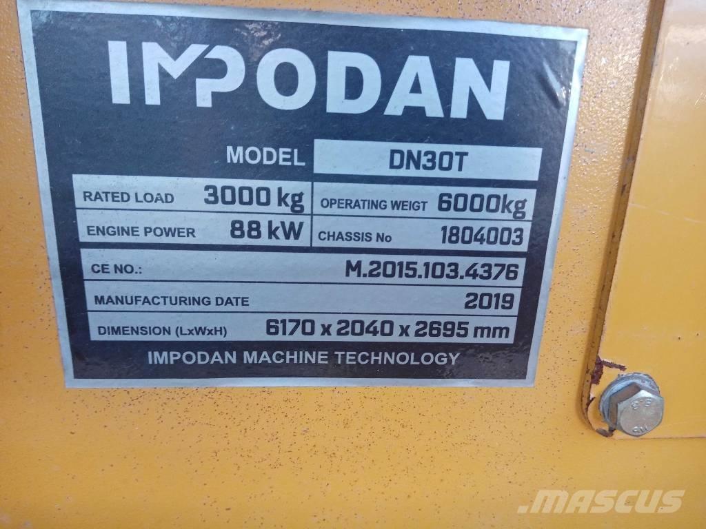 Impodan DN30T 텔레스코픽 휠 로더