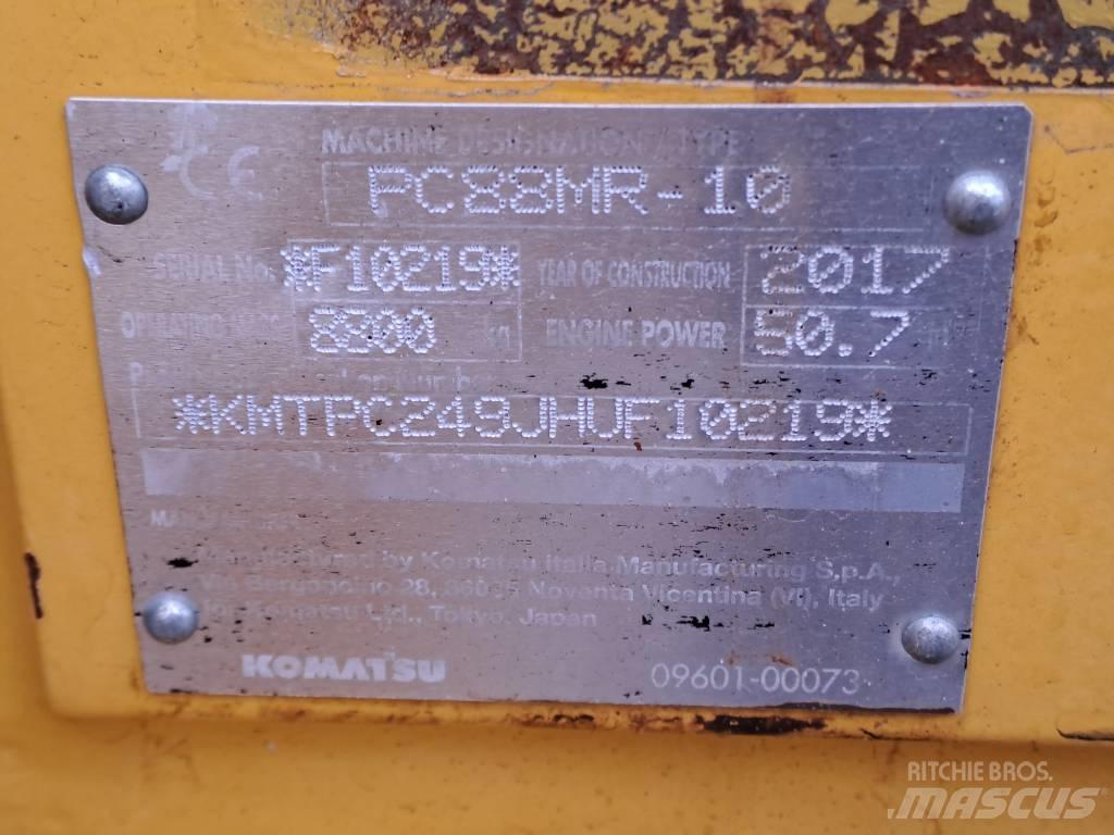 Komatsu PC 88 MR 트렌처