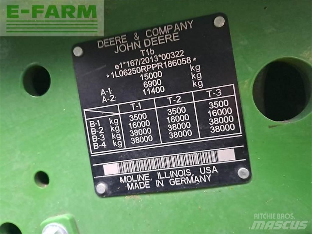 John Deere 6r250 트랙터