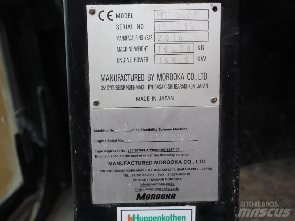 Morooka MST 1500 V D  궤도식 덤프